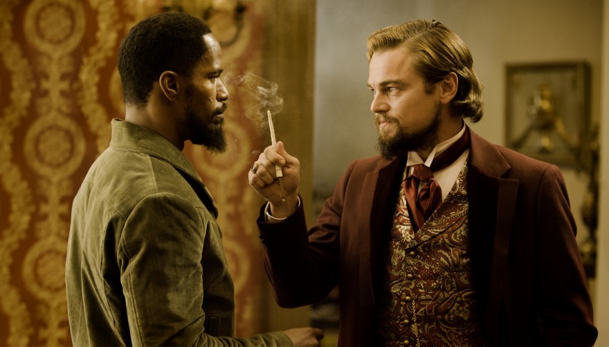 "Django Unchained" filminden bir kare